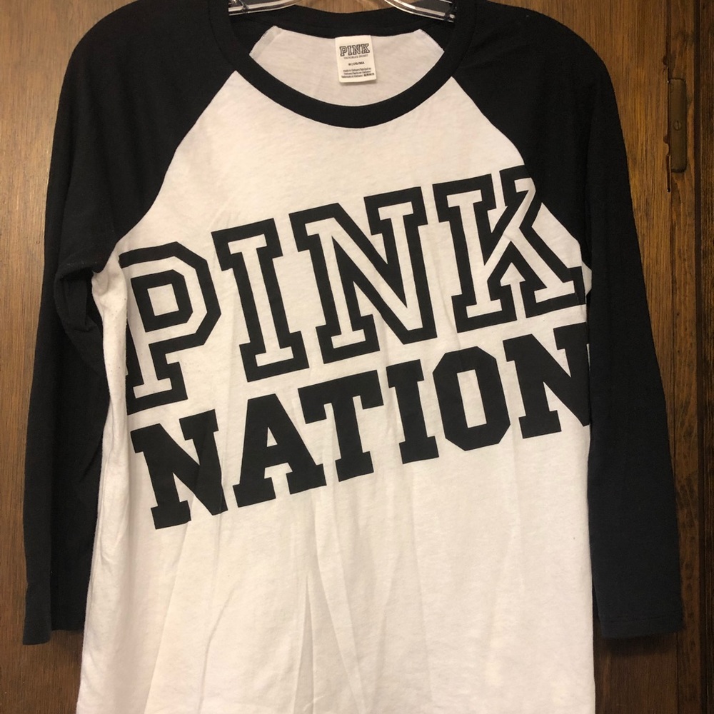 PINK NATION Baseball T-Shirt